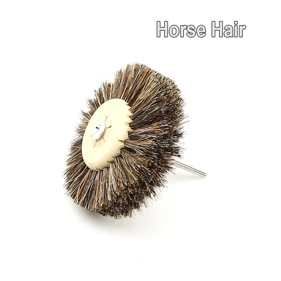 

Чистящая Щетка для деревянного металла, ювелирных изделий, нефритовых поделок, 3 мм, с валом, полировальная колесная щетка