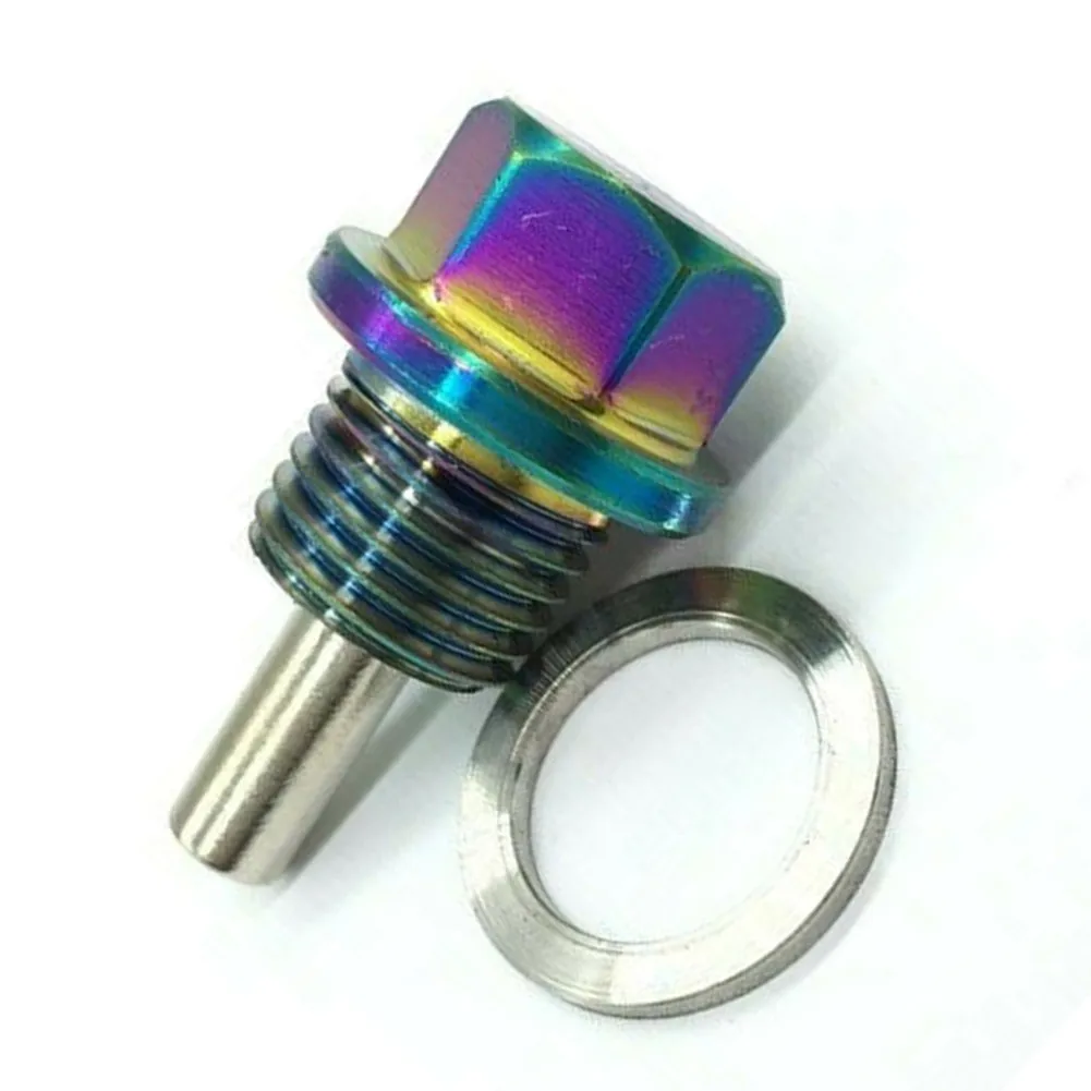 

1 Pcs Oil Drain Screw 100% Brand New Useful Fit For Suzuki Honda Plug M14*1.5 Titanium Alloy Accessories Durable