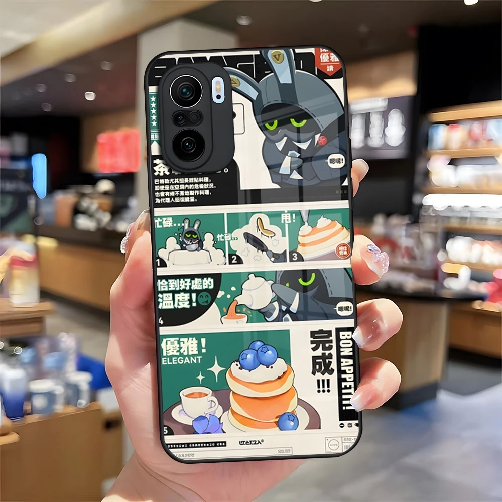 Zenless Zone Zero Bangboo ZZZ телефон для Redmi 13 12 13c 12c Note Pro Plus 11 10 12s 11s чехол из закаленного