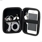 Сумка для внешнего жесткого диска 2,5 дюйма, сумка для внешнего жесткого диска USB, переноска кабелей Mini USB, чехол, чехол, сумка для наушников для ПК, ноутбука, чехол для жесткого диска