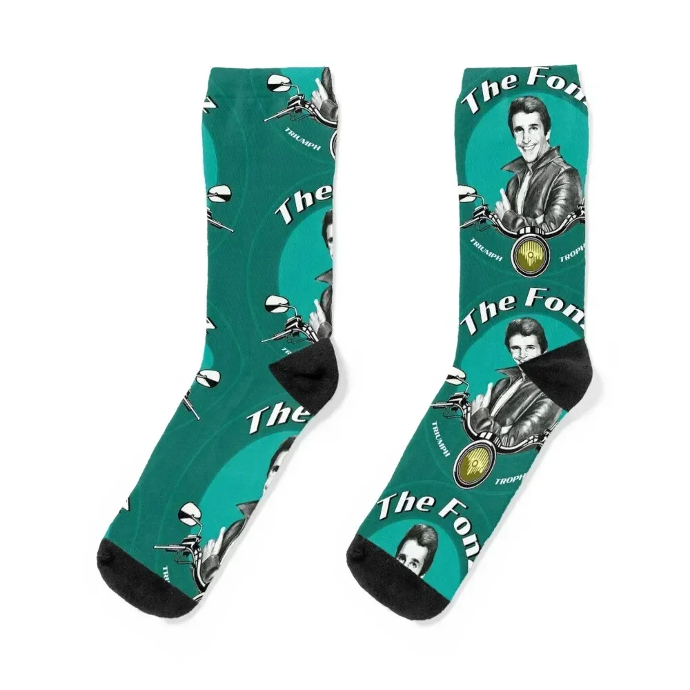Happy Days Fonz Bike Shirt - Fonzie футболка Best Mug Socks цветные носки мужские женские