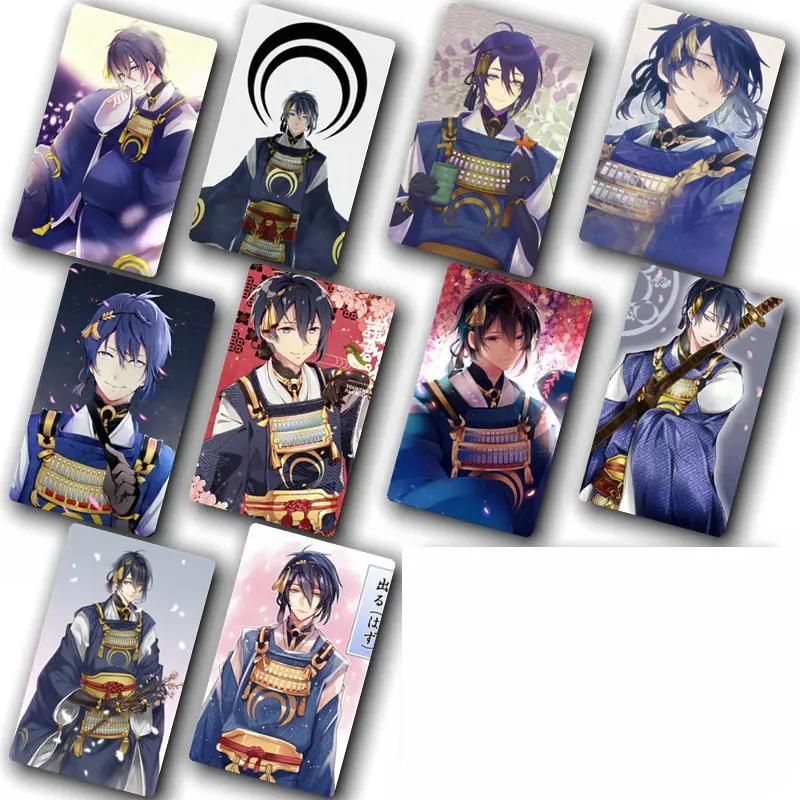

200pcs/lot Anime Touken Ranbu Online Card Sticker DIY Decoration Bus ID Waterproof Card Stickers Kids Classic Toys Sticker Gift