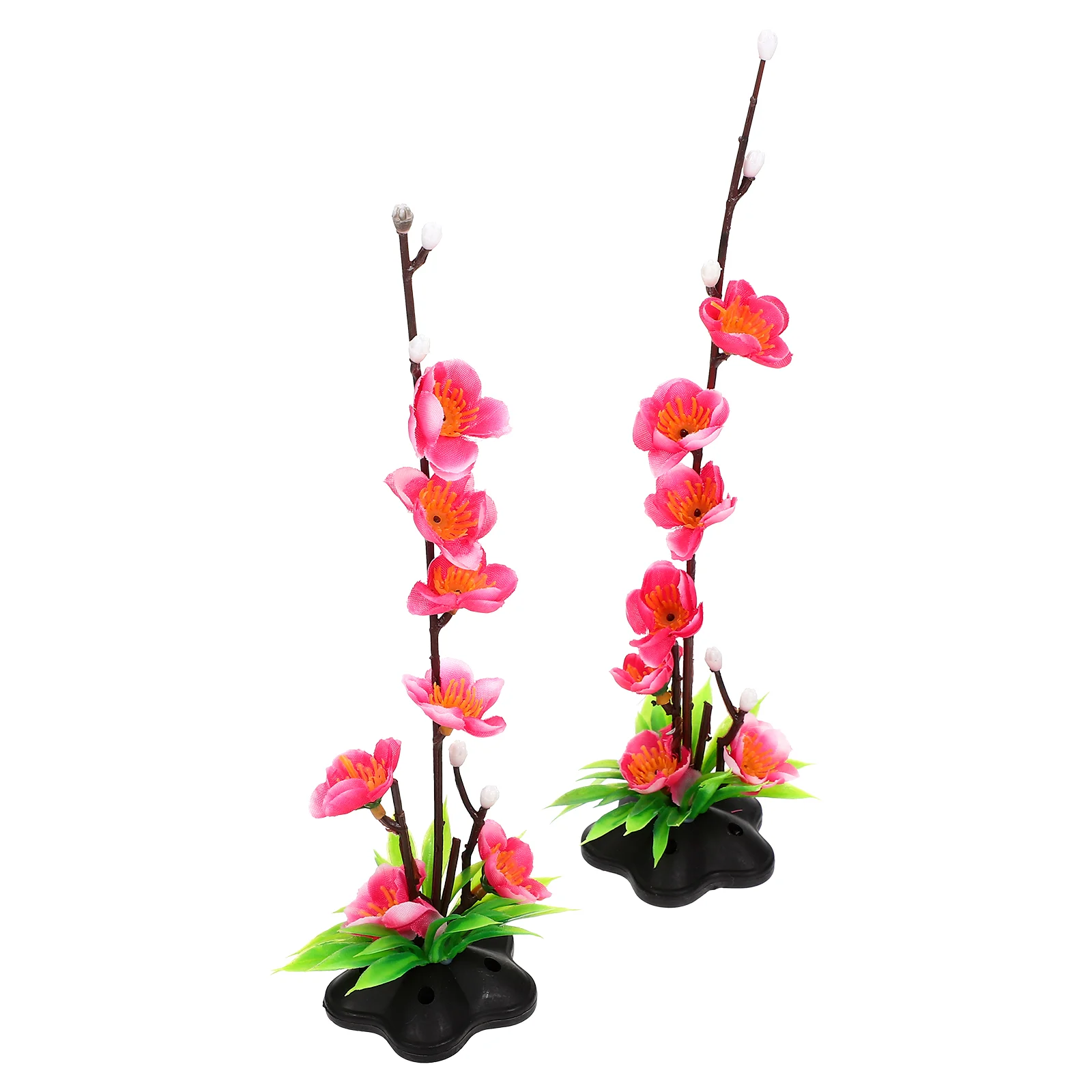 

Flower Sushi Plate Decor Decoration Japanese Sashimi Fake Decorations Artificial Flowers Tank Serving Ornament Aquarium Platter