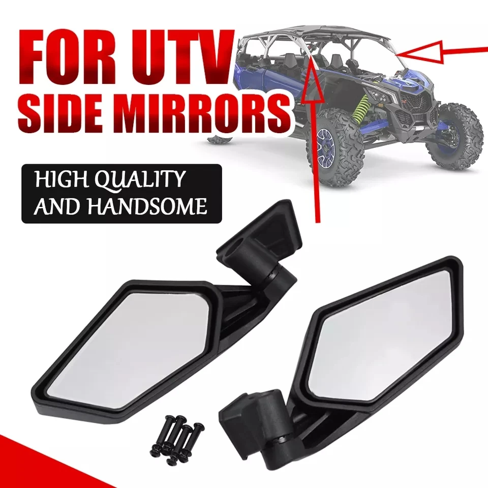 

UTV сверхмощное зеркало заднего вида для UTV Polaris RZR Can Am Maverick X3 2017 2018 2 шт.