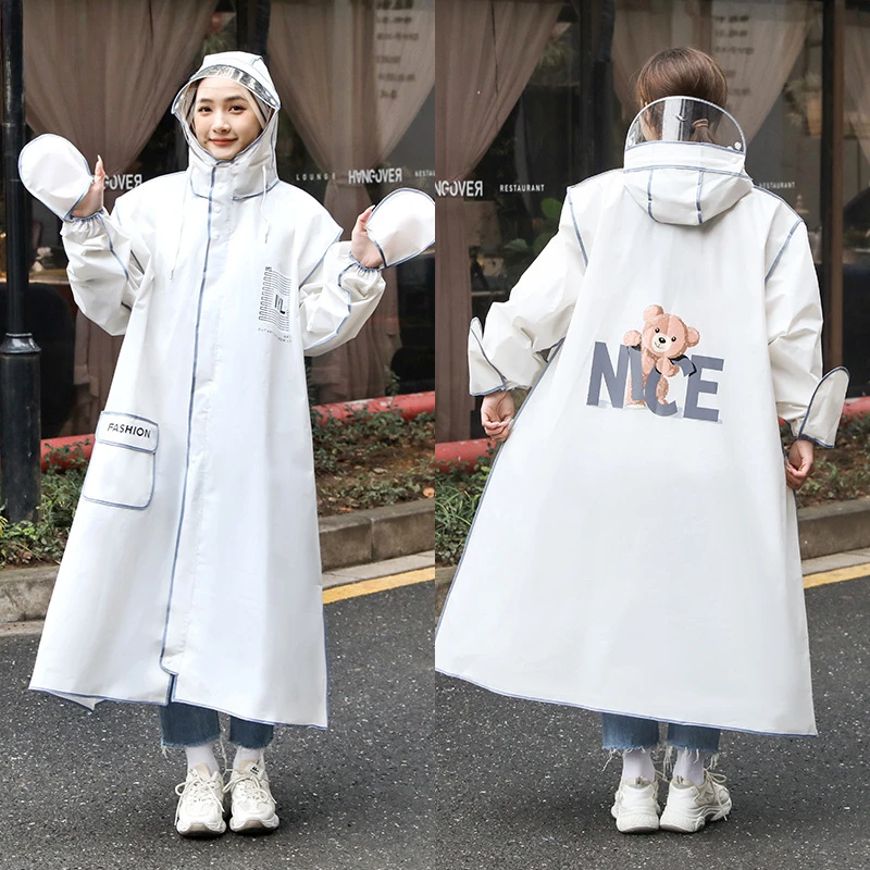 Высокое качество 1 шт. EVA унисекс плащ утолщенный водонепроницаемый дождевик для