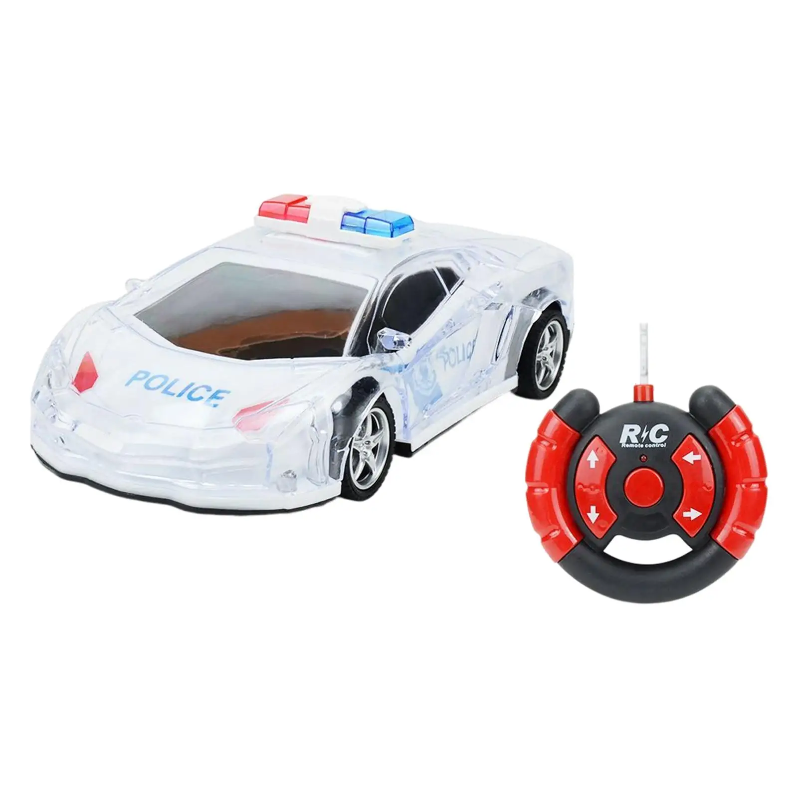 

Электрический светящийся игрушечный автомобиль с светильник кой, патрульный автомобиль, Игрушки для раннего развития, имитация для детей, ...