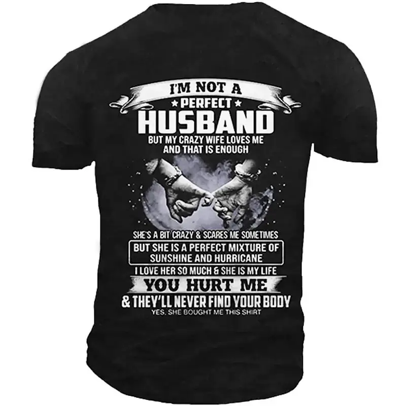

2023 Vintage T-shirts For Men 3D Letter Printed O Neck Short Sleeve T Shrit Oversized Parent-child Wear Fashion Couple Clothes