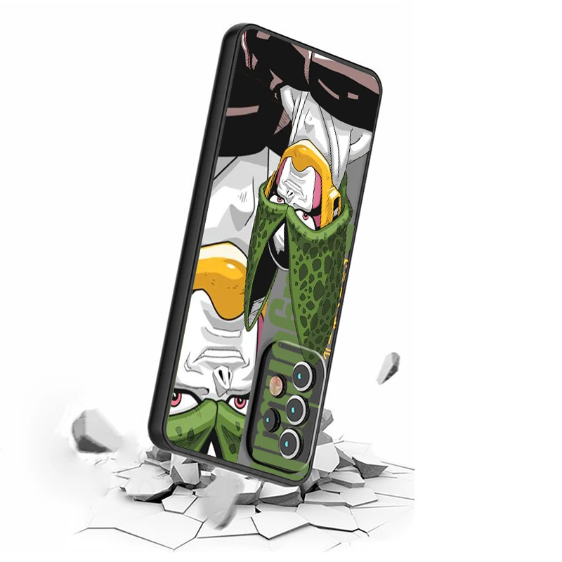 D-Dragon Ball Goku модный матовый полупрозрачный чехол для Samsung Note 20 A35 A03 A54 A22 A34 A14 A24 A04 A55