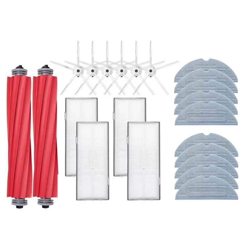 

HAEGER For Roborock S7 T7S Plus Vacuum Cleaner Hepa Filter Main Side Brush Mop Cloth Replacement Spare Parts