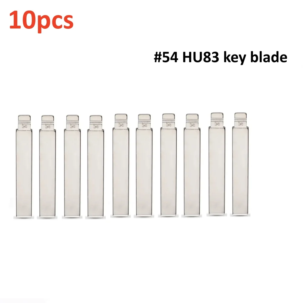 

20 Шт. # 54 Необработанных Заготовок Ключей HU83 Flip VVDI KEYDIY Lishi Xhorse KD Blade Для Citroen C3/C4L/C5 Peugeot 301/307...
