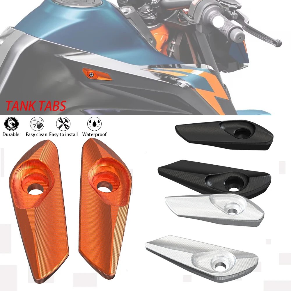 

For Duke 790 DUKE 2017 2018 2019 2020 Motorcycle Tank Tabs DUKE 890 duke 890 R 2021 2022 2023 2024 Fuel tank decorative cover