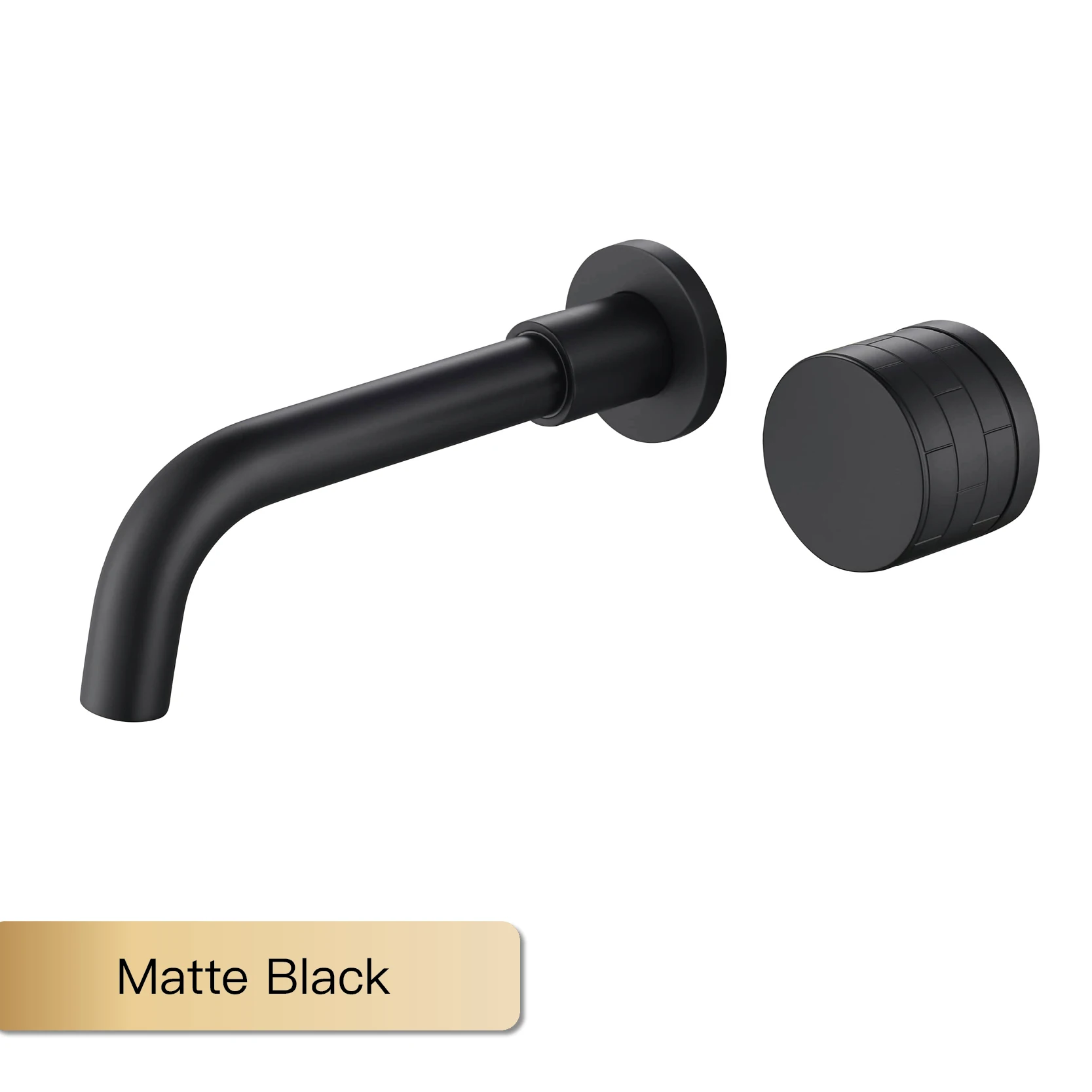 

Смеситель для раковины Aitana черный керамический настенный