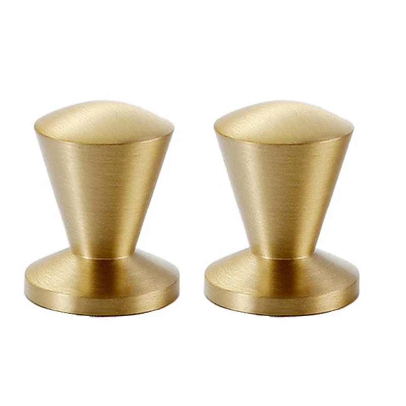 

Ручка для шкафа из чистой меди, латунная тянущаяся ручка для ящика, ручки для шкафа в деревенском стиле, мебельная фурнитура, 2 шт.