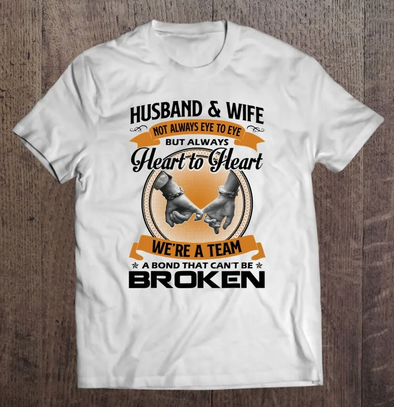 

Мужская футболка с надписью «No Always To Eye But Heart To Heart»