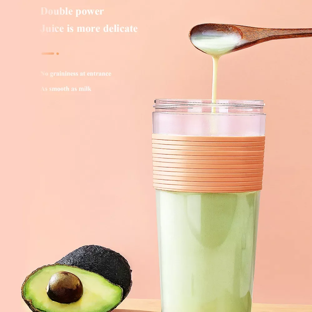 

NEW2023 300ML Portable Blender Shakes and Smoothies Orange Juicer Personal Milkshake Fruit Juice Maker USB Mixers