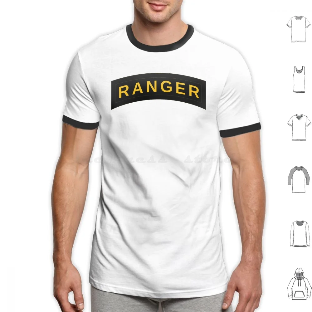 

Футболка Ranger Tab, США, 6Xl, хлопок, классная футболка, Рейнджер, армия, Рейнджер таб, 75Th рейнджер, полк, спецназ