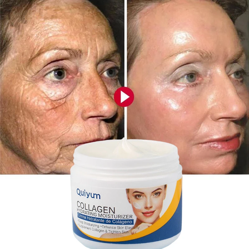

Instant Wrinkle Remover Face Cream Collagen Lifting Firming Fade Fine Lines Anti-Aging Moisturizing Skin Care Korean Cosmetics
