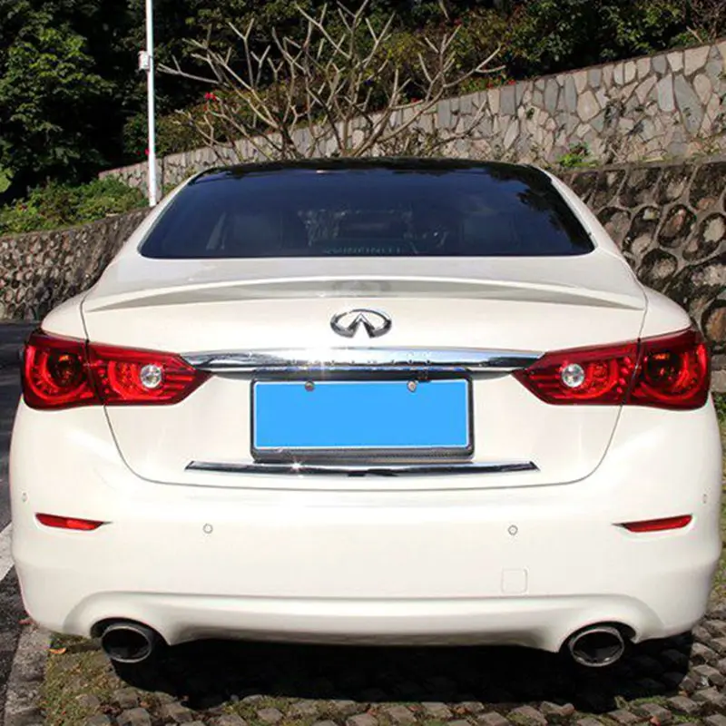 

Спойлер для Infiniti Q50 Q50S, задний спойлер из АБС-материала для заднего крыла автомобиля, задний спойлер для Infiniti Q50, спойлер 2013 + 2017