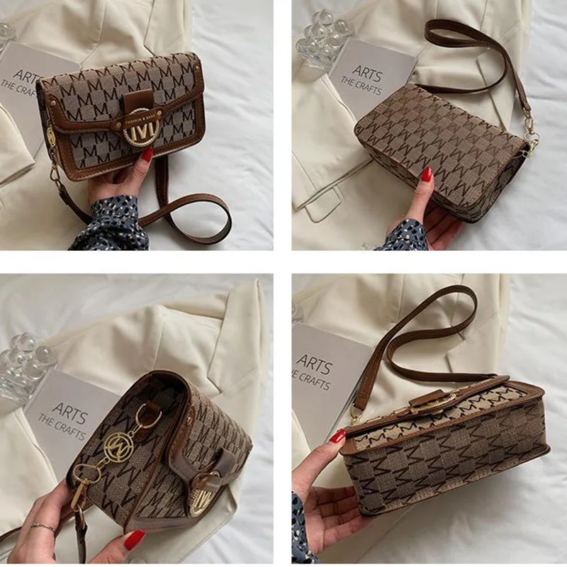 Handbag for Women's bag Brand Female Shoulder bag  Fashion single shoulder bags luxury designer Trend small square bag