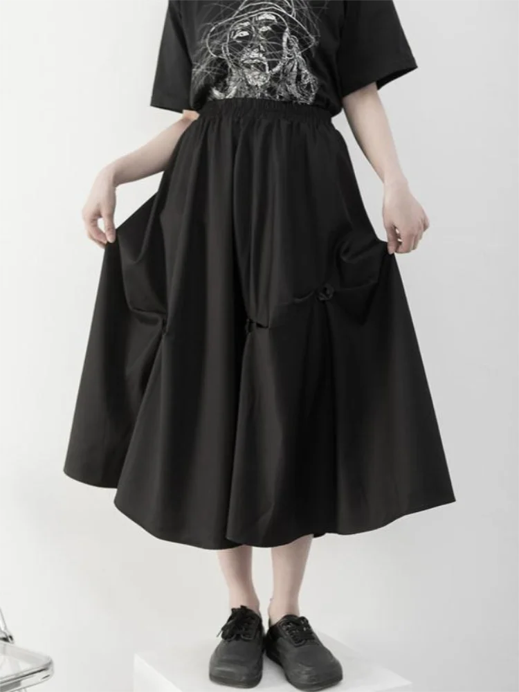 Ladies' Skirts New Summer Style Loose A-Line Skirts Fashionable Commuter Retro Simple Plus-Size Skirts