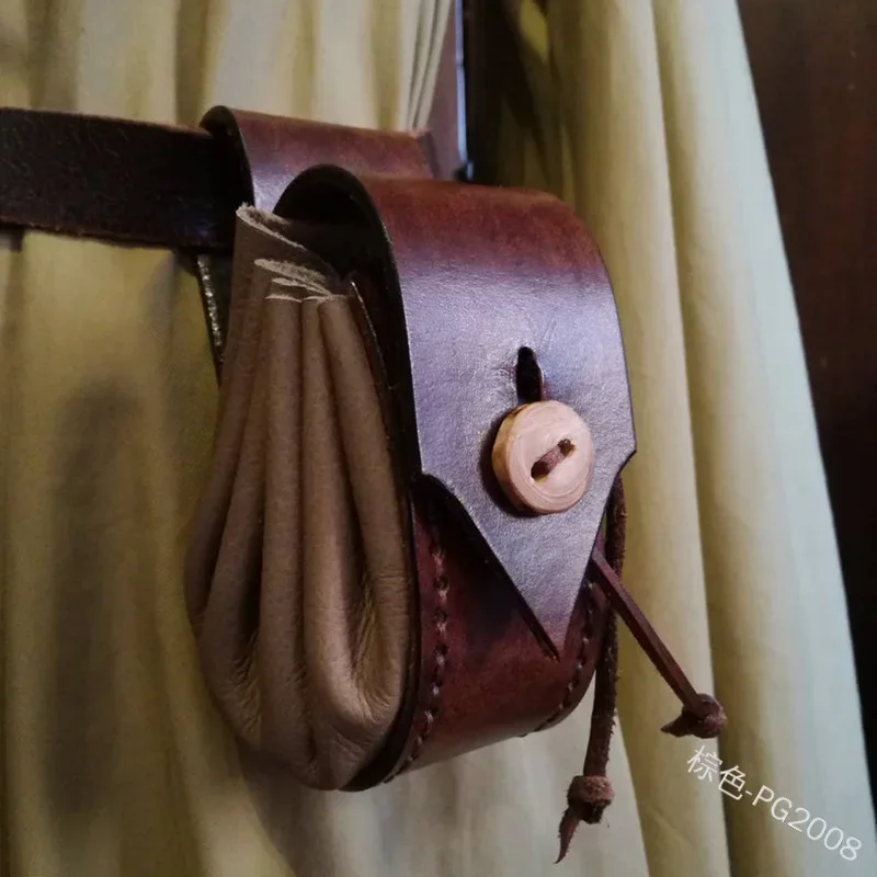 Средневековая кожаная поясная сумка в стиле Ренессанс кельтский мешочек для