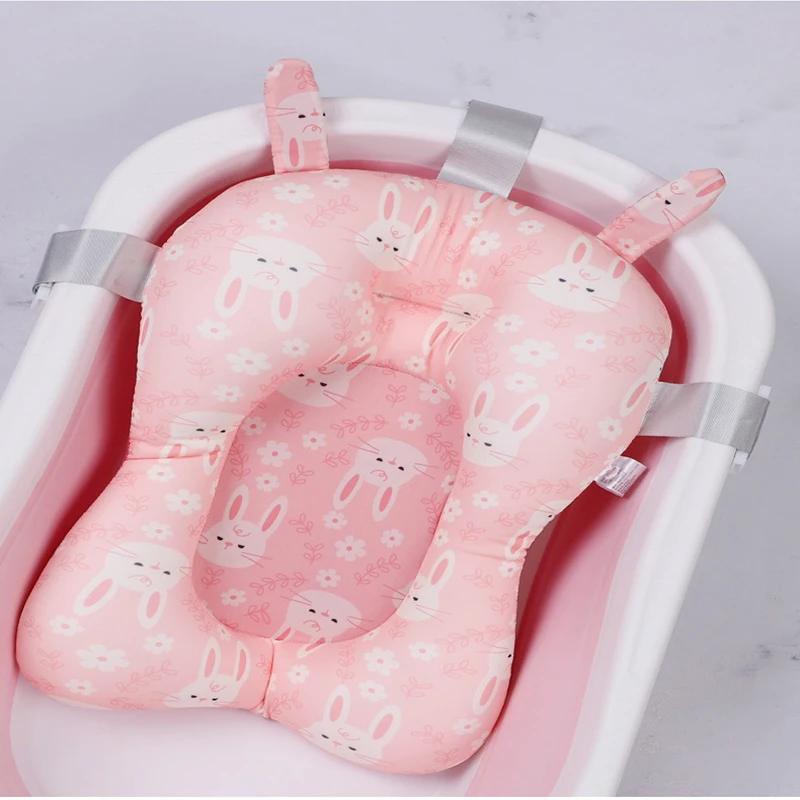 

Детское сиденье для ванны, поддерживающий коврик, складная детская подушка для ванны, стул, подушка для ванны для новорожденных, нескользящая Мягкая комфортная подушка для тела