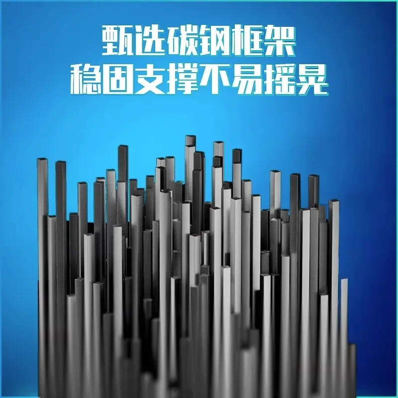 Двухслойная кровать с утолщенными железными художественными верхними и нижними