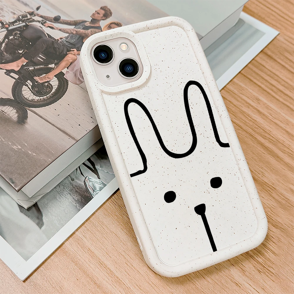 

Cartoon Cute Bear Phone Case For iPhone 14 Plus 12 ProMax Cases For iPhone 12Pro 11 Pro 8 7 XR XS Max TPU Degradation Cover Capa