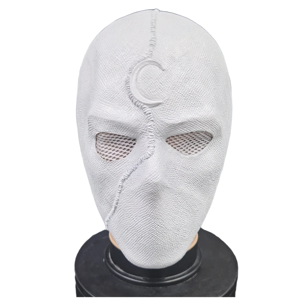 

Moon Knight Mask Halloween Fancy Dress Party Cosplay Latex Masks Helmet Masquerade Party Props