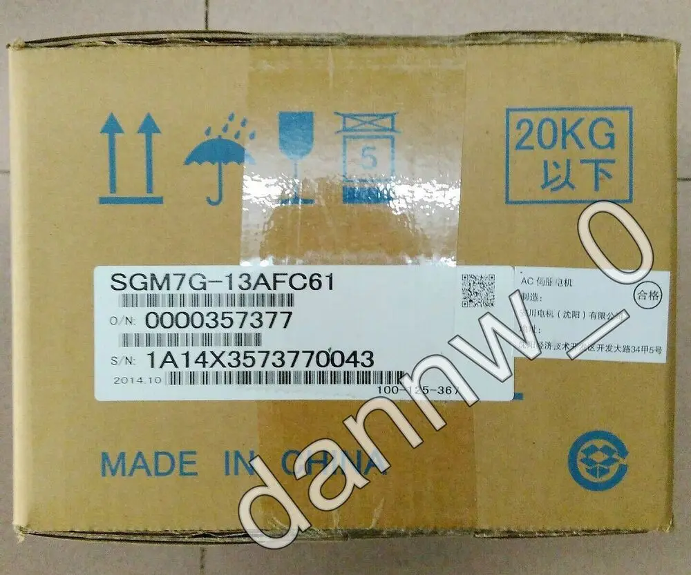 

New in box Yaskawa SGM7G-13AFC61 AC Servo Motor