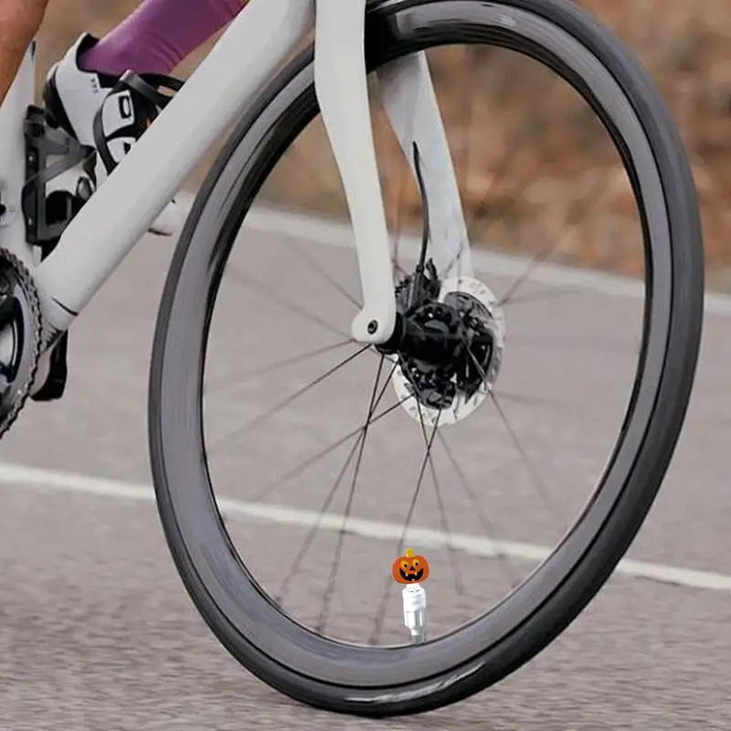 Фонарики колпачки для стержней шин фонарики умный датчик форма тыквы