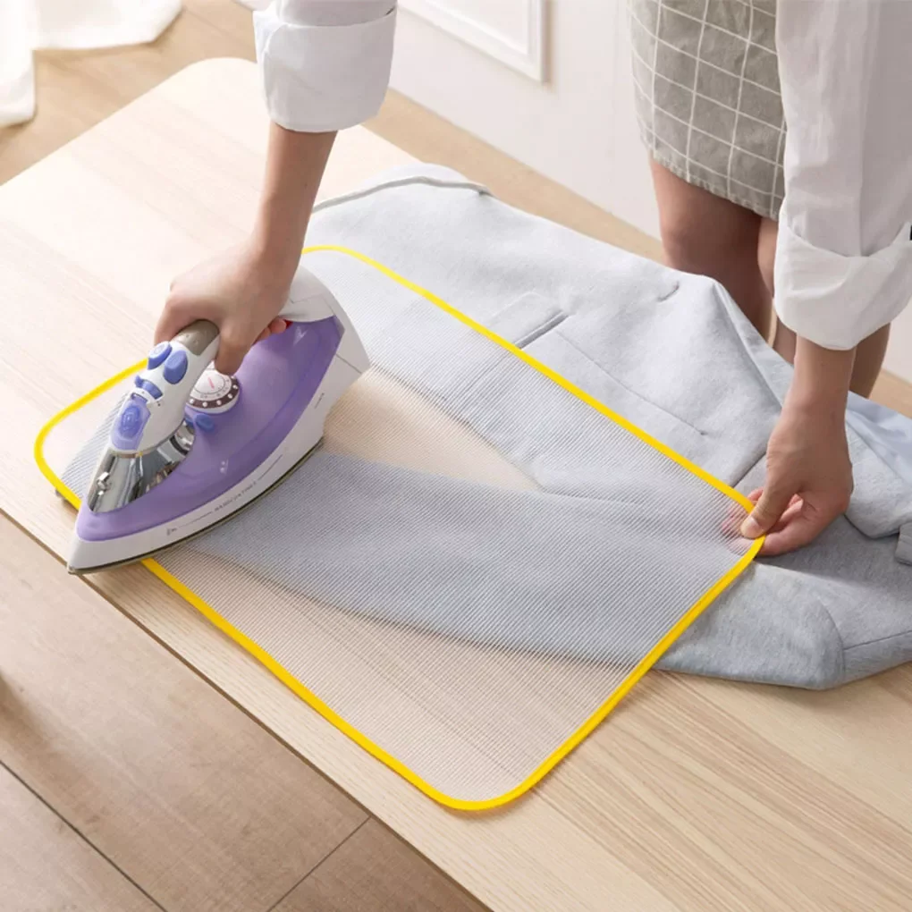 

2022New High Temperature Ironing Cloth Ironing Pad Cover Household Protective Insulation Against Pressing Pad Boards Mesh Cloth