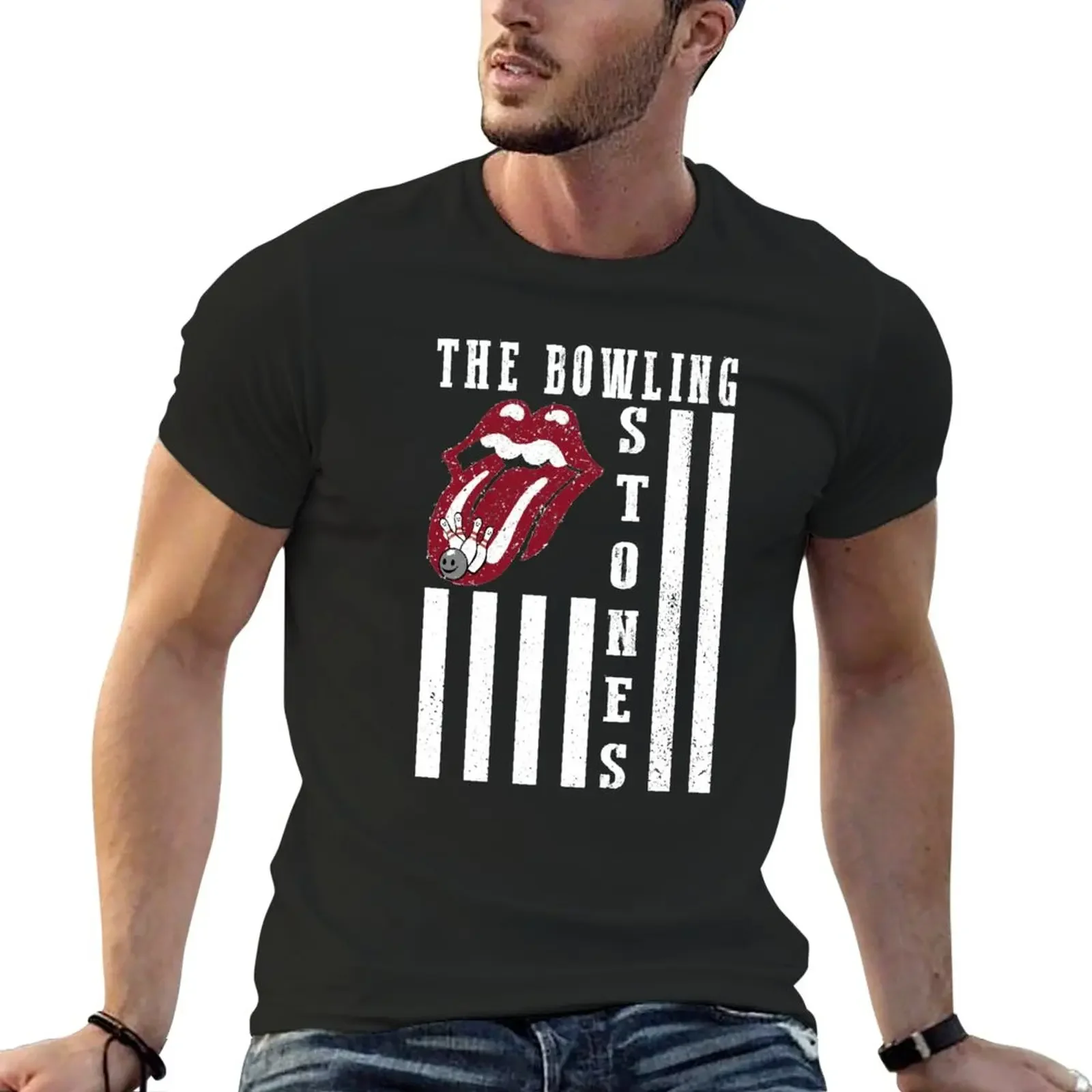 Новая футболка с американским флагом The Bowling Stones Star Strike FANS 2020 забавная подарочная
