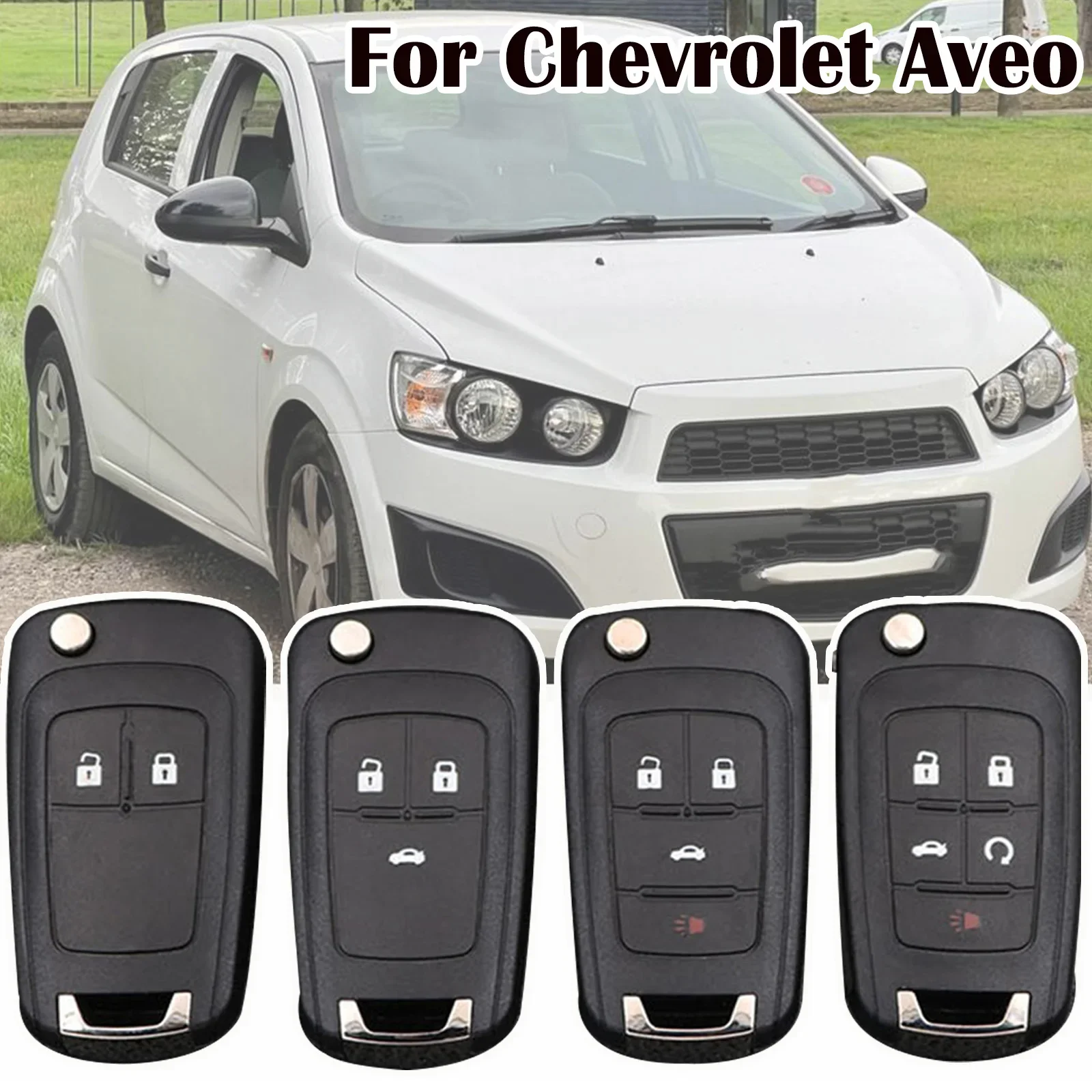 Корпус автомобильного ключа дистанционного управления сменная Крышка для Chevrolet