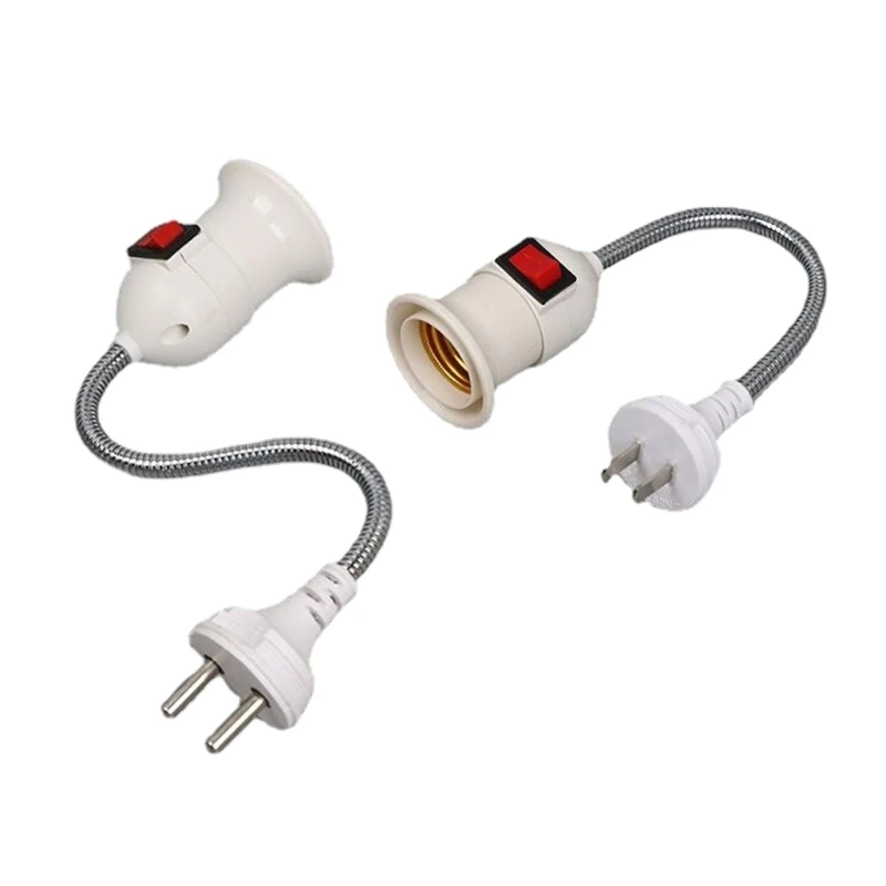 

50JC Base Universal EU US Plug Bulb Holder with Adjustable Socket Holder