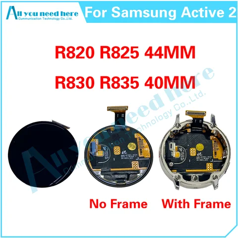 Для Samsung Watch Active 2 SM-R820 SM-R825 44 мм/SM-R830 40 мм ЖК-дисплей сенсорный экран дигитайзер в сборе Замена