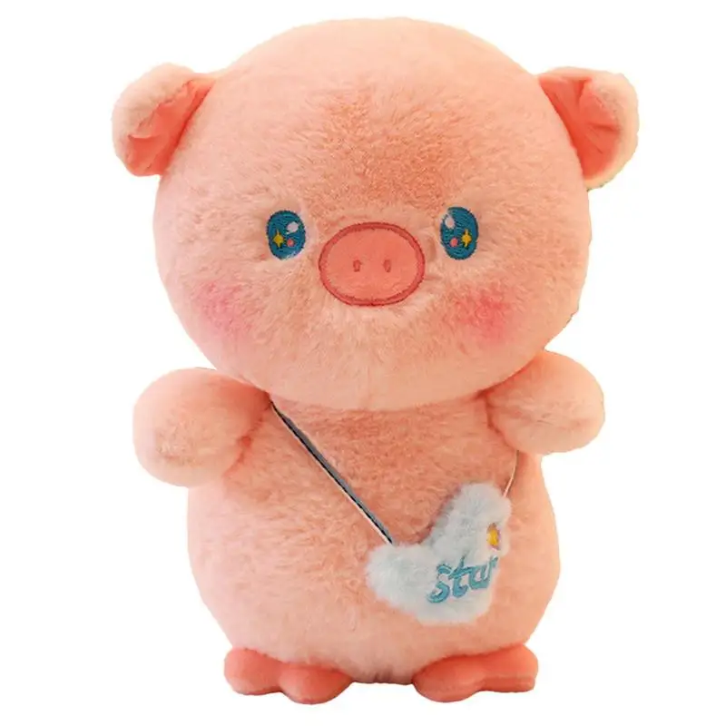 

Stuffed Animal Pig PP Cotton Filling Plush Pig Cozy Cuddly Pillow Christmas Gifts For Children Kids Boys Girls Room Decor Animal