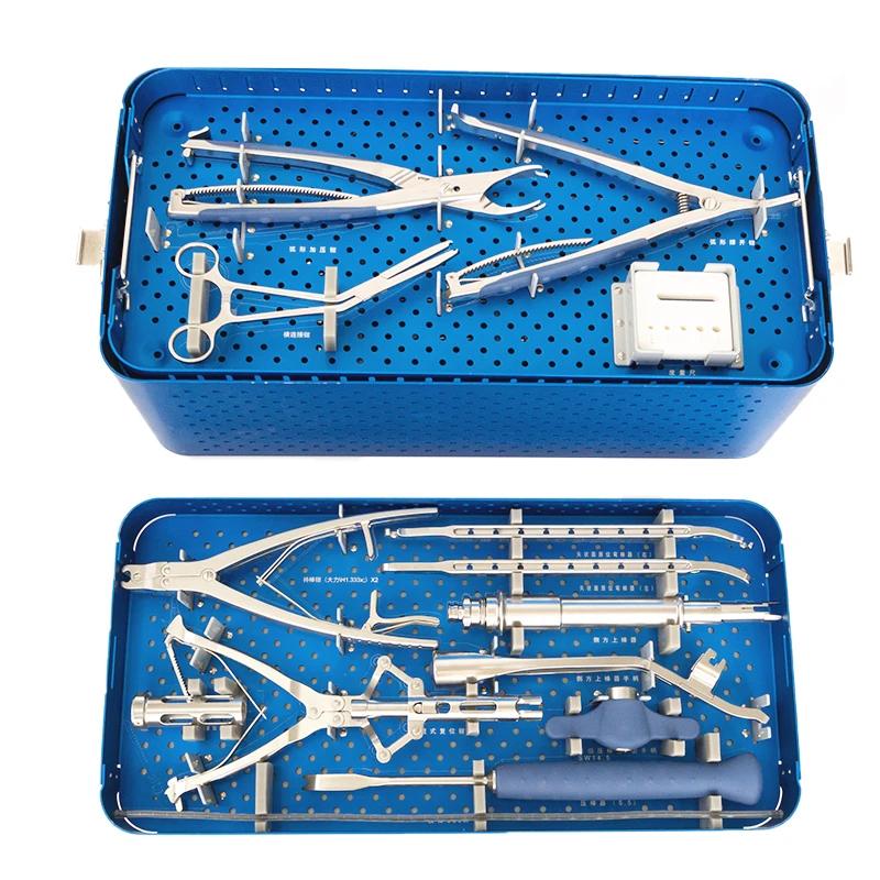 

Orthopedic Surgical Instruments 5.5mm Titanium Pedicle Screws Spine Instrument Set For Bone Spinal Implant Surgery