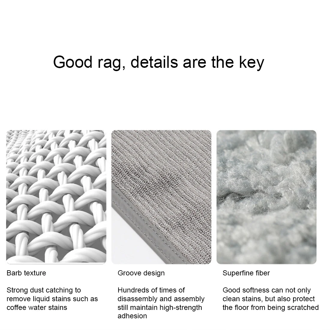 4 шт. тряпки для швабры робота-пылесоса Xiaomi Mi Robot Vacuum-Mop 2 Lite/Pro/MJSTL/MJST1SHW аксессуары