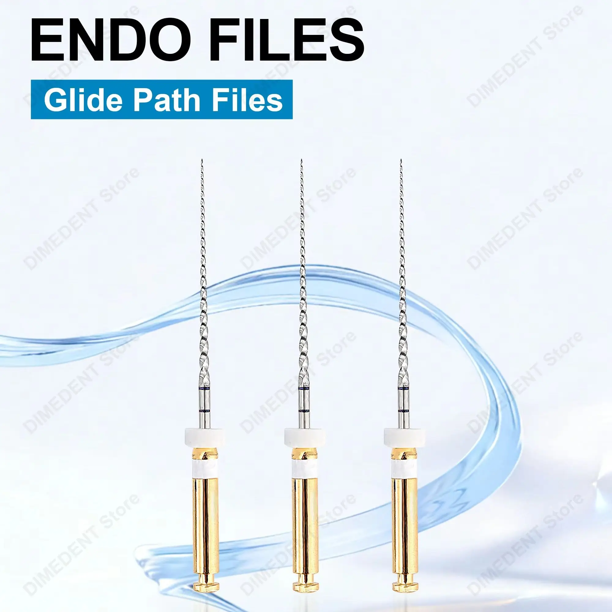 Фото Файлы DIMEDENT Glide Path Niti, 3 шт./упак., роторные эндодонтические файлы 21/25 мм 02/16, для использования с мотором, стоматологические инструменты для корневых каналов №2