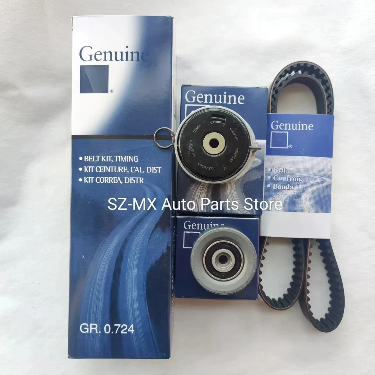 

Комплект натяжителя ремня ГРМ OEM # 24422964 24436052 95516740 55574864 Для 09-14 Chevrolet Cruze Sonic Epica Buick Regal 1.6L 1.8L