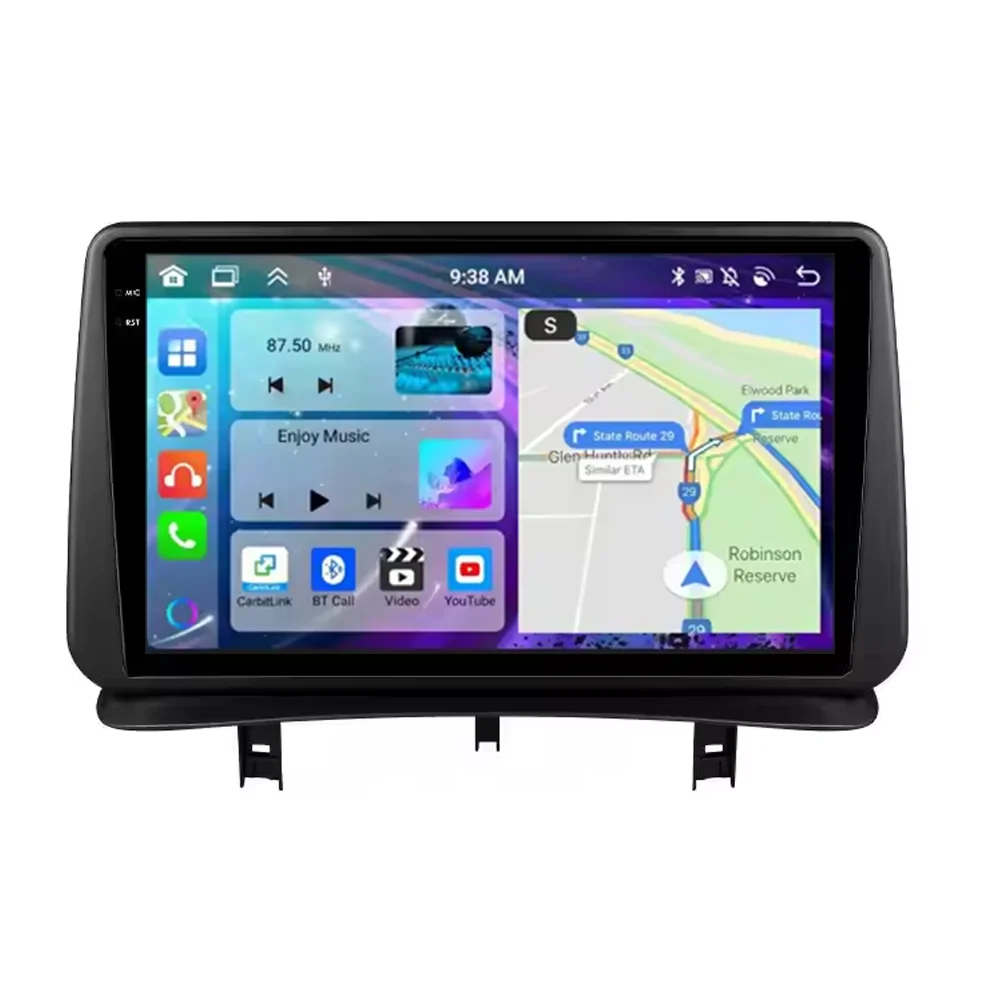 Фото Android 15 для Renault Clio 3 2005-2014 2K QLED Android Автомобильный радиоприемник Мультимедийный видеоплеер GPS Стерео CarPlay 4G Navigationv BT №3
