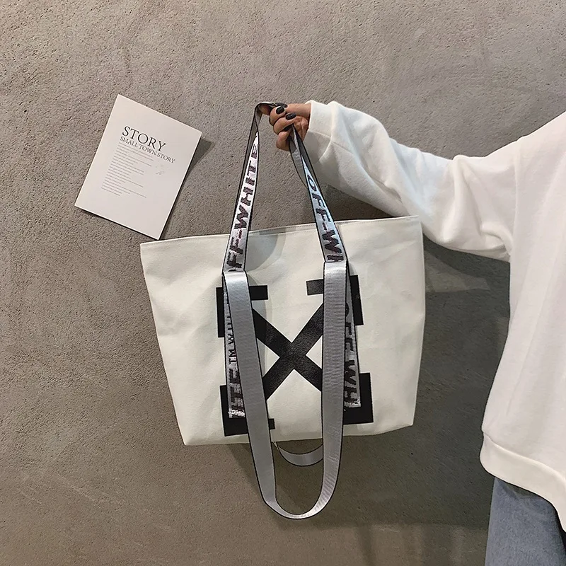 

Luxury Brand Student Shopping Large-capacity Handbag Fashion Sweet Popular Canvas Bag Ladies Luxury Wallets and Handbags
