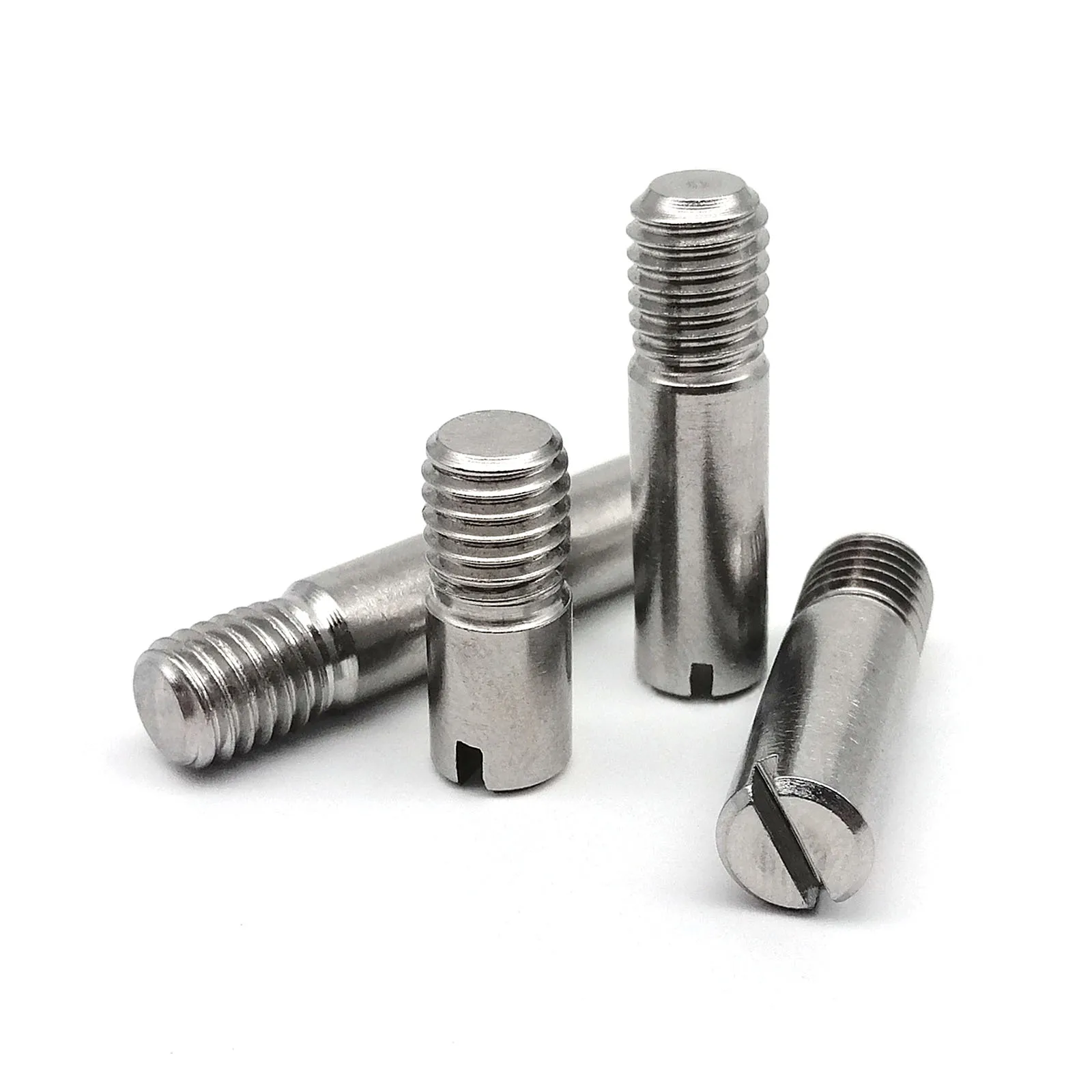 

2/5/10pcs M2 M2.5 M3 M4 M5 M6 M8 M10 304 Stainless Steel External Thread Slotted Cylindrical Fixed Position Shaft Roll Dowel Pin