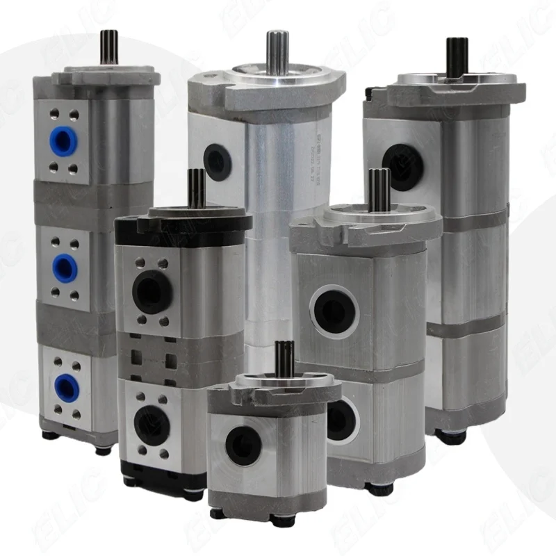 705-40-01020 гидравлический двойной насос экспериментальный масляный Шестеренчатый