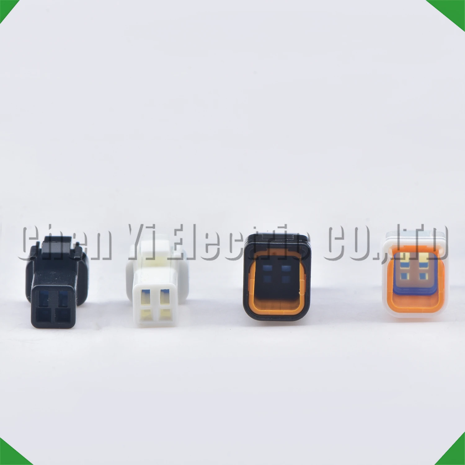 2-контактный автоматический водонепроницаемый электронный разъем жгута