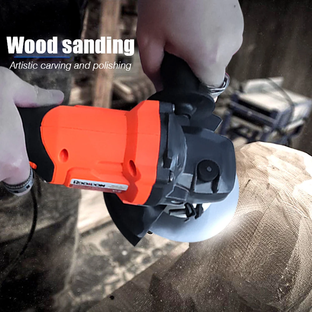 Электрическая угловая шлифовальная машина 3 передачи 125 мм беспроводная