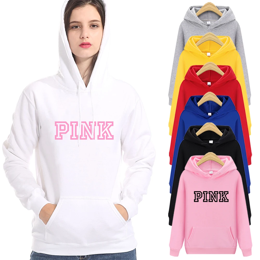 

Классическая Женская толстовка с буквенным принтом, розовая Школьная Девочка, модный уличный Женский пуловер, Свитшот