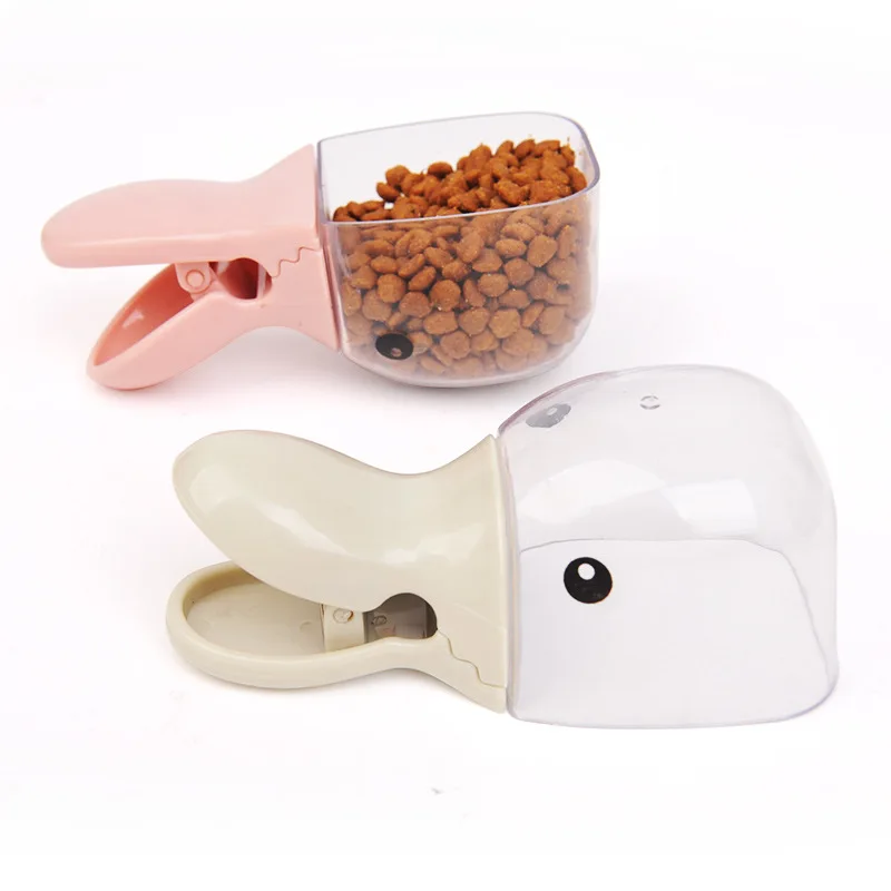 2 In 1 Pet Food Spoon for Cat Dog Bowls Multi-Function Bowl for Cats Small Dogs Rice Scoop for Cat Food Dog Food Water Bowl images - 6