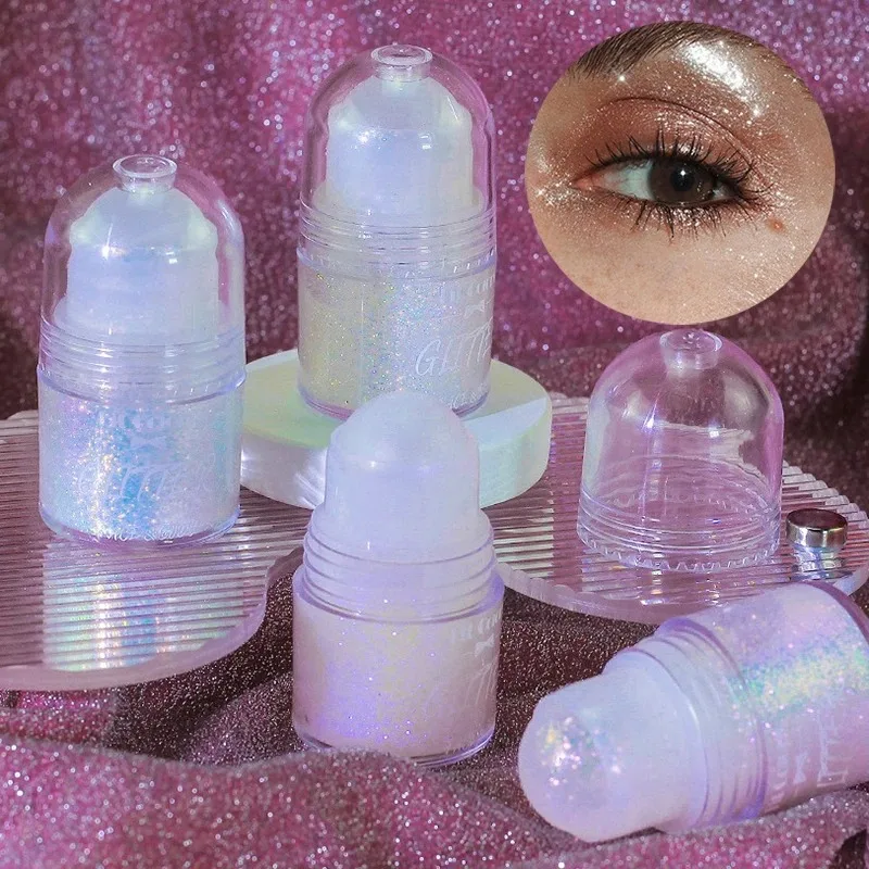 Блестящий гель с блестками 8 цветов блестящие жидкие жемчужные тени для век